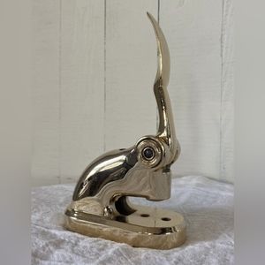 Vintage Brass Notary Desk Embosser Seal